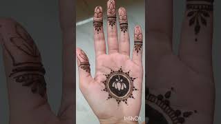 #viral #art #idea #mehndi #aesthetic #henna #idea #unique #lotus #trending #crafty_meet#mandala #new