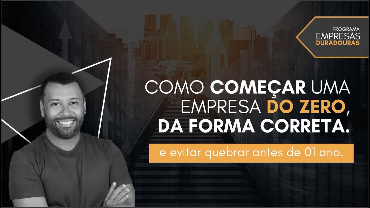Como começar do ZERO, da forma correta e evitar quebrar antes de 01 ano ...