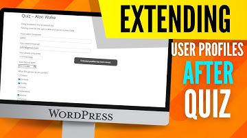 Asking Users for Extra Information After Passing a Quiz | WordPress