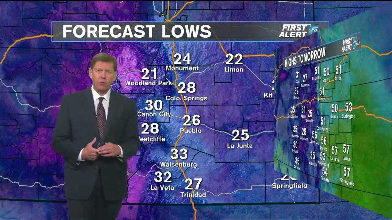 Mountain snow Wednesday but breezy and warmer along the Front Range