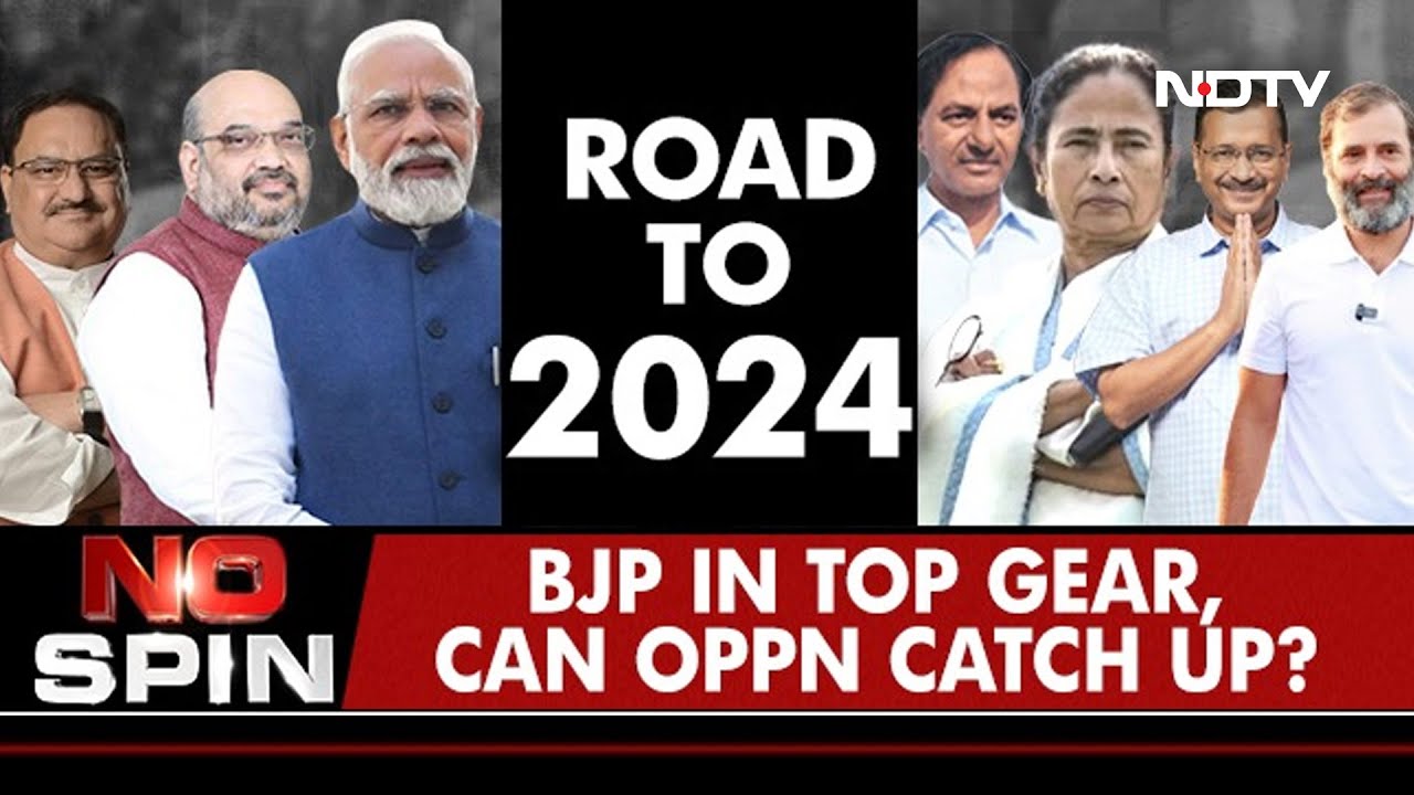 To 2024: BJP In Top Gear, Opposition Catch Up? | No - YouTube