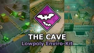 ZerinLABS - Enviro Kit : Retro-Cave (LOWPOLY MODULAR KIT 3D)
