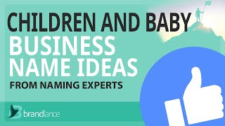 Best Children and Baby Business Name Ideas Suggestions | Brand Names Generator
