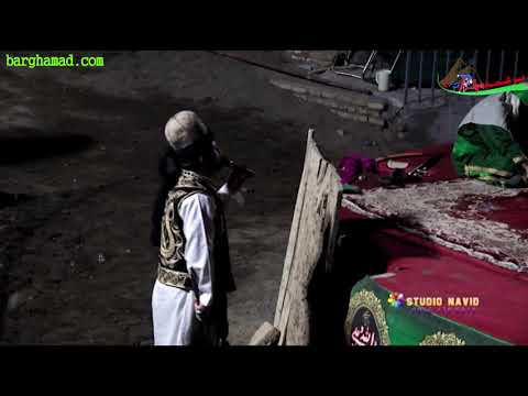 تعزیه شهادت حضرت علی قسمت قنبر میدان تعزیه حسینیه سیدالشهداء برغمد