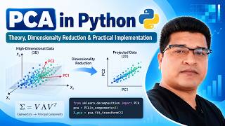 PCA in Python | Theory, Dimensionality Reduction & Practical Implementation