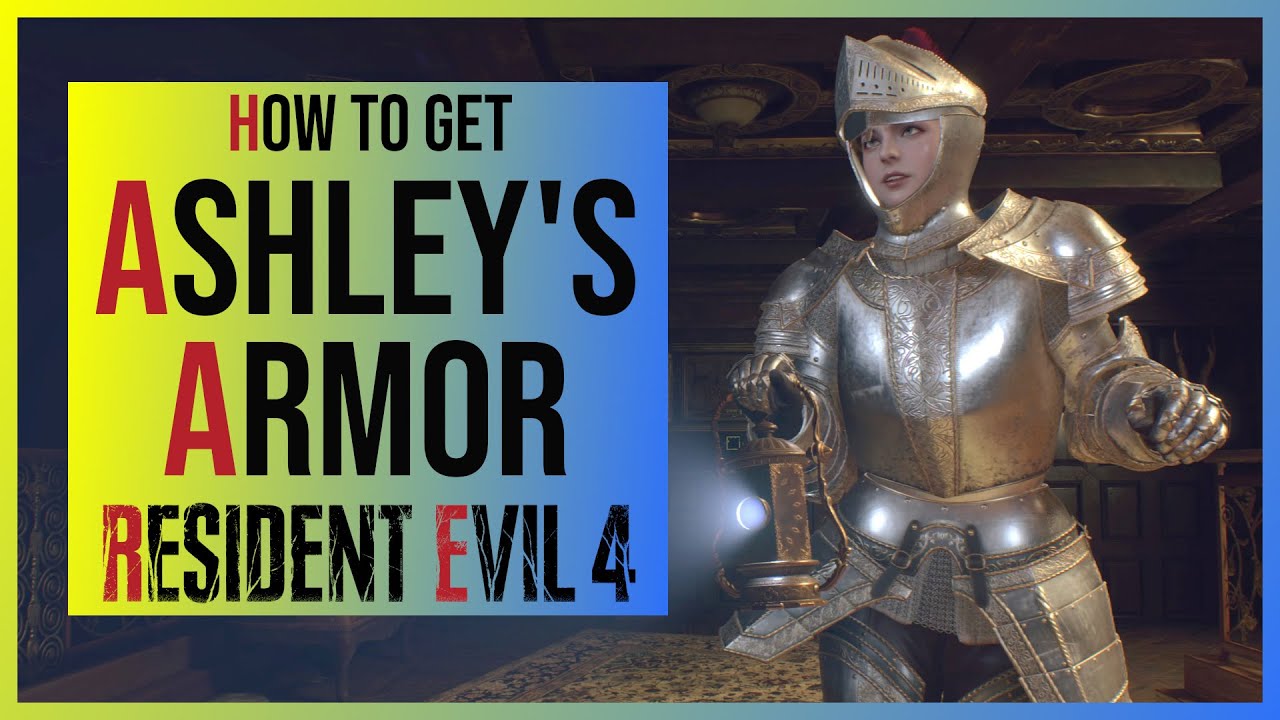 ASHLEY'S ARMOR COSTUME in RESIDENT EVIL 4 REMAKE 