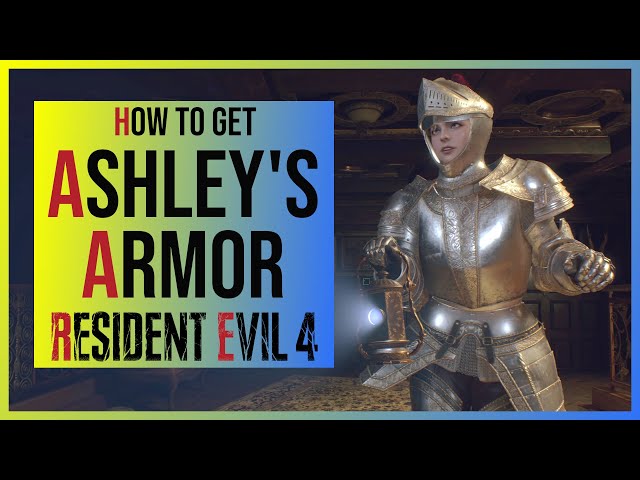 Ashley's knight armor costume  RESIDENT EVIL 4 REMAKE 