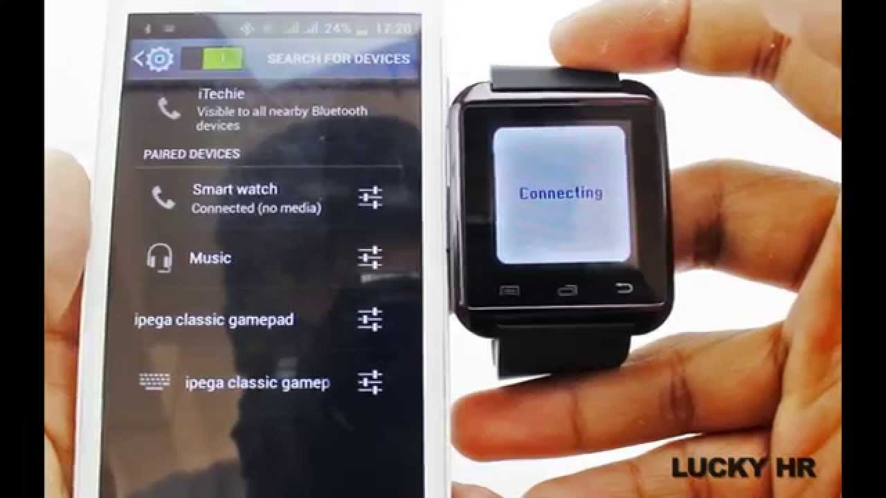 How to set up smart watch to phone