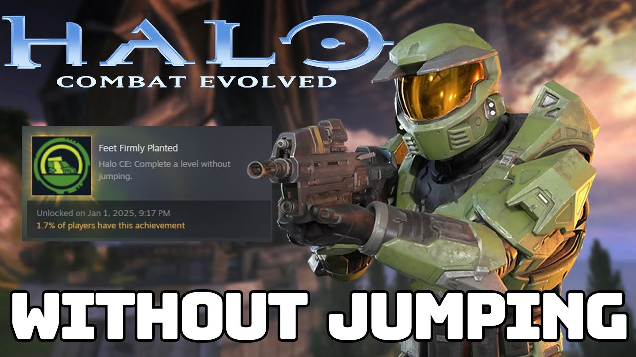 Can You Beat Halo: Combat Evolved WITHOUT Jumping?