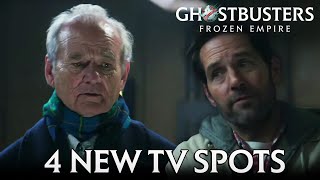 GHOSTBUSTERS: FROZEN EMPIRE | 4 New TV Spots