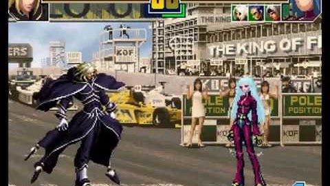 King of Fighters 2001 [Arcade] - play as Igniz (via dipswitch, demonstration)