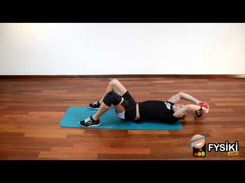 Pullover Crunch Kettlebell