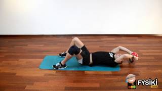 Pullover Crunch Kettlebell
