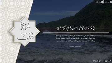 ﴿اليَومَ نَختِمُ عَلى أَفواهِهِم﴾ تلاوة تحبيرية لخواتيم سورة يس للقارئ ناصر أميدو