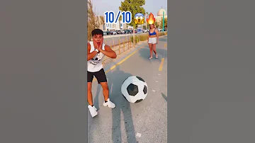 عملت تحدي كرة مع بنات و شباب في الشارع 