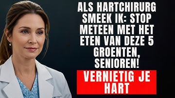 Ouderen, stop alstublieft met het eten van deze 5 groenten die uw hart langzaam schaden.