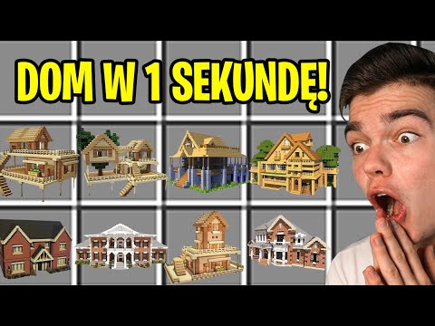 Wideo: Jak Zbudować Dom W Minecraft W 1 Sekundę?