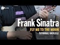 Frank Sinatra/EVANGELION - Fly Me To The Moon UKULELE Tutorial (HD)