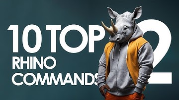 Top 10 Rhino Commands Every Beginner MUST Know — Part 2