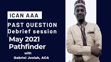 May 2021 I Past Question Exam: Nail It! Live Question Debrief I Full Video