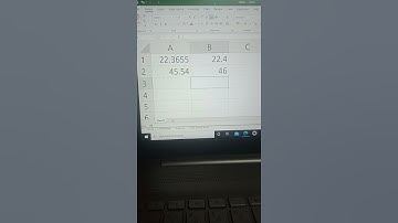 Using Round formula in excel #Shorts