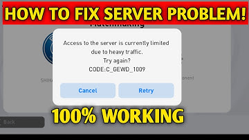 How to fix access to the server is currently limited due to heavy traffic | Pes 2021 mobile
