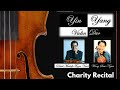 Yin yang violin duo charity recital