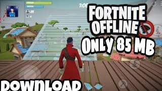 Only 85 MB Download Offline Fortnite MOD Game All  Characters Unlocked screenshot 4