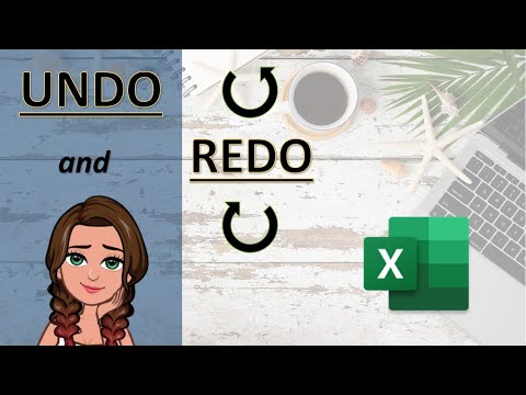 Excel for Beginners: UNDO and REDO - learn the basics