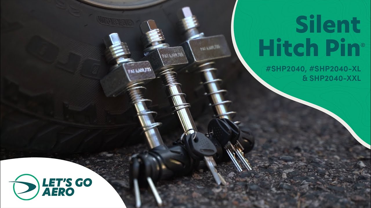 Let's Go Aero Silent Hitch Pin® Model Features & Technology