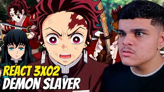 KIMETSU NO YAIBA / DEMON SLAYER - 3 TEMPORADA EP 4 - REAÇÃO / REACTION -  TODO MUNDO CONTRA 