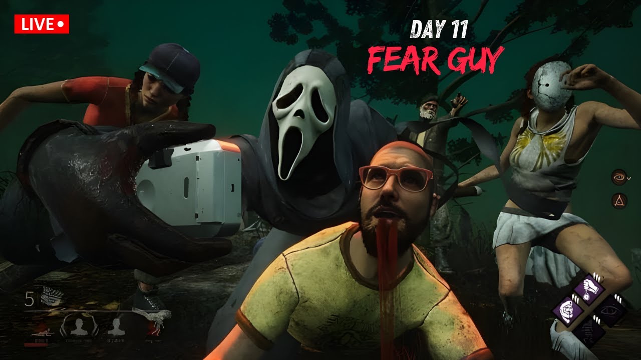 Fear Guy LIVE 🎮 | DBD Horror + COD Warzone | 1K ROAD 🚀 | 