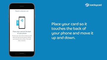 How to register for the Barclaycard app on an Android device