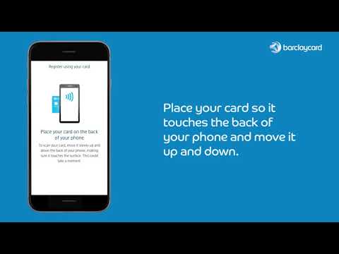 How to register for the Barclaycard app on an Android device