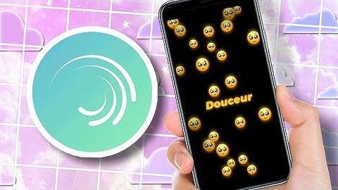 How to make floating emojis /Alight motion