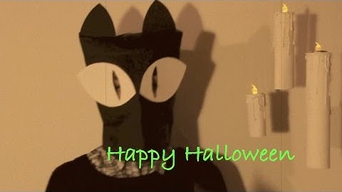 TUTORIAL HALLOWEEN - Maschera vintage facilissima