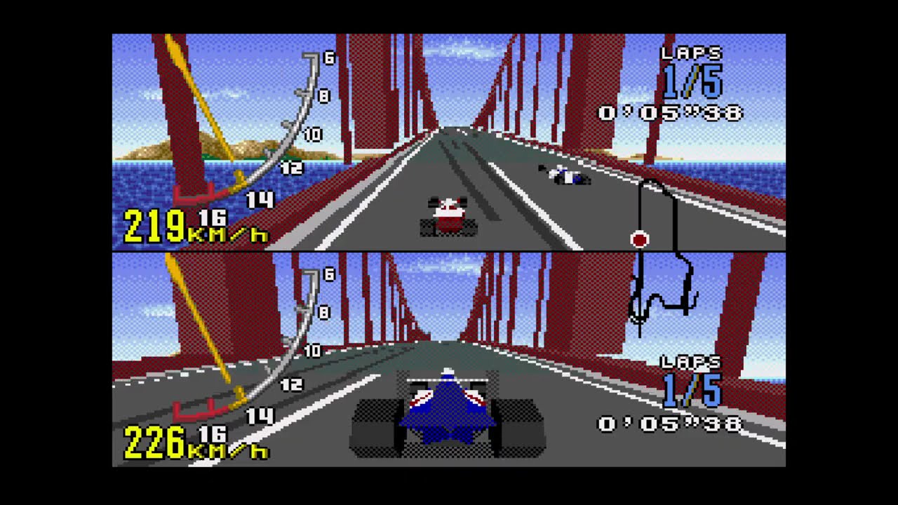 Virtua Racing - 2 Players (Mega Drive/Genesis) - YouTube