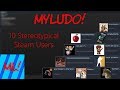 Myludo 10 stereotypical steam users