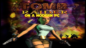 Tomb Raider 1(1996) 1440p 144FPS OpenLara in Retroarch