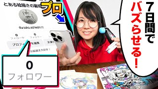 【ガチ検証】プロ絵師YouTuberは「フォロワー0人の新規アカウント」を"7日間"でバズらせることはできるのか！？ screenshot 5