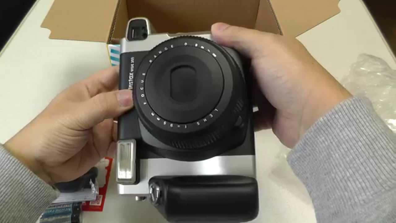 FUJIFILM instax WIDE 300　開封＋準備＋撮影 （Unboxing＋Set up＋Test）