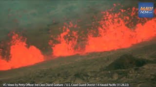 Mauna Loa volcano warning issued as eruption begins at Moku‘āweoweo summit