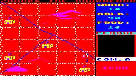 ZORAKK THE CONQUEROR ACORN BBC MICRO PROTON PANTHEON Bostjan Grandovec