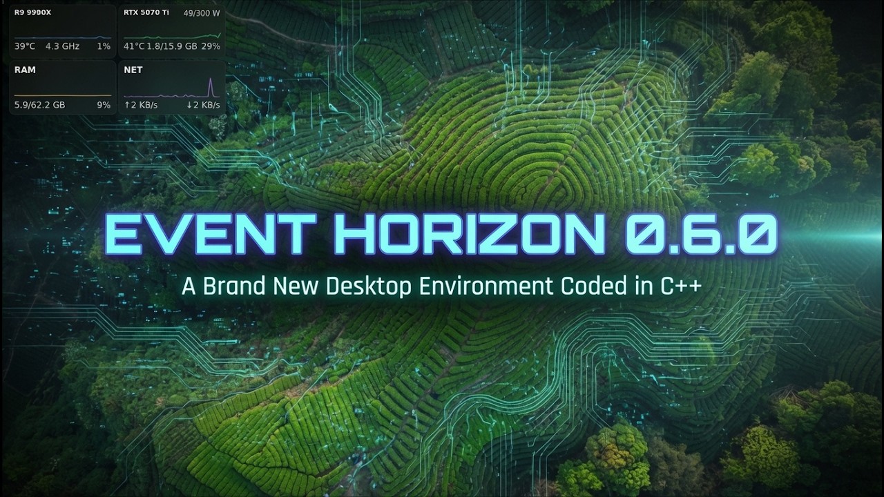 Desktop Environment Development in C++