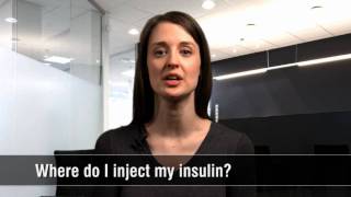 Diabetes &amp; Insulin: Where do I inject my insulin?