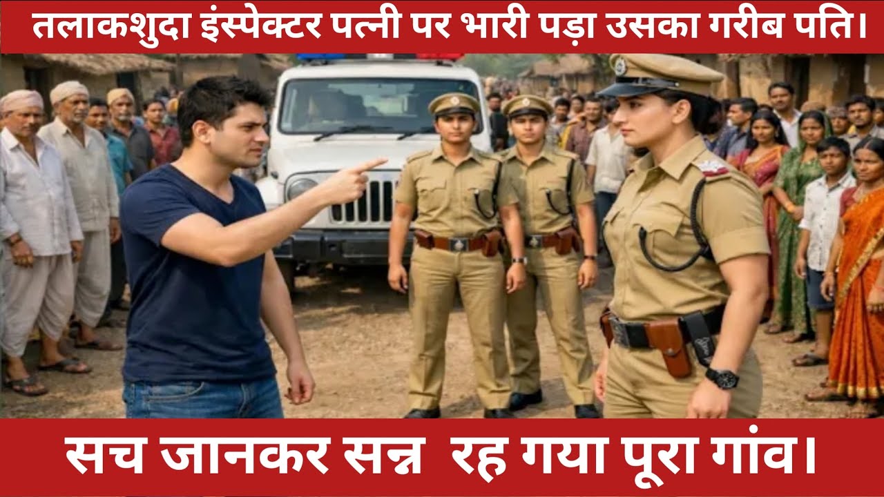 तलाकशुदा इंस्पेक्टर पत्नी पर भारी पड़ा गरीब पति #crimestory 