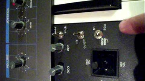 Korg Poly-61 LeftHand Panel Mods