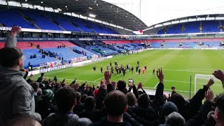 WE DID IT AGAIN! | Wigan Fans Singing and Celebrating away at Bolton! | 10 YEARS UNBEATEN! 🔵⚪
