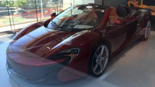 McLaren 650S in Volcano Red