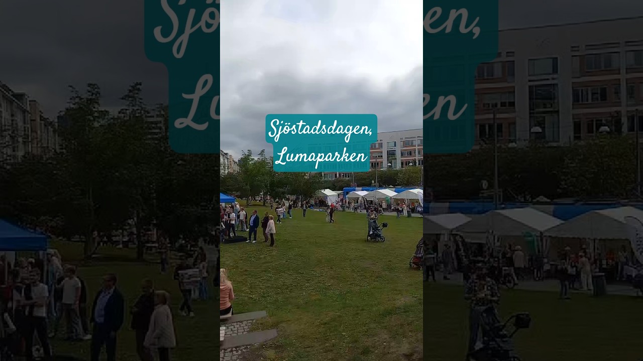 Sjöstadsdagen 2025, Lumaparken, Stockholm, Sweden